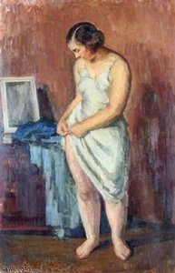 Model Dressing — Louis Ritman