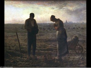L'angélus — Jean-françois Millet