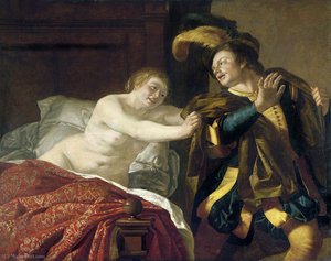 Joseph And Potiphar's Wife — Christiaen Van Couwenbergh