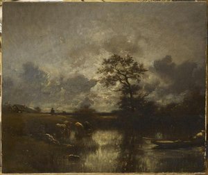 L'étang — Jules Dupré