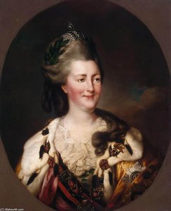 Portrait Of Catherine Ii — Richard Brompton