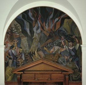 Dissipation, Panel Three, Art Of The Negro Series — Hale Aspacio Woodruff