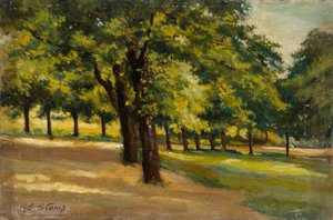 The Drive Near Golders Hill Park — Ernest Stamp