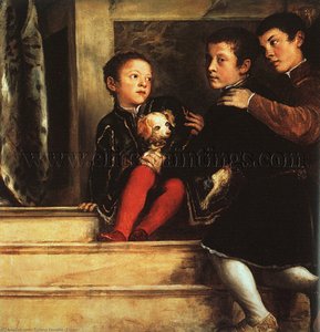 Портрет Вдовицы Семьи Вендрамин — Tiziano