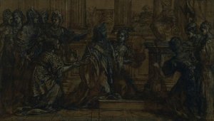 The Idolatry Of Solomon — Pietro Da Cortona