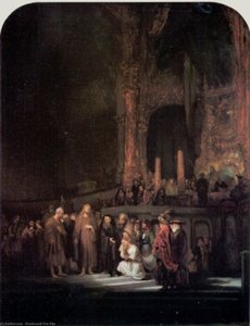 Femeia În Zăbuiala — Rembrandt Van Rijn