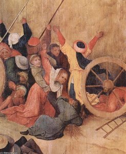 Haywain (detail) — Hieronymus Bosch