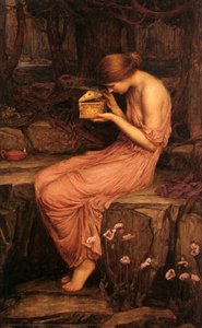 Psyche Opening The Golden Box — John William Waterhouse