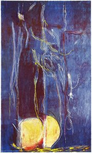 All About Blue — Helen Frankenthaler