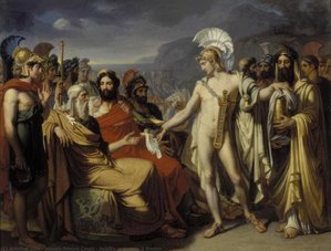 Achille Présenté À Nestor — Joseph Désiré Court