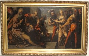 L'adultera E I Farisei — Pietro Della Vecchia