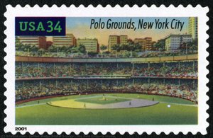 34c Polo Grounds Stamp — United States Postal Service