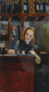 Saloon Bar Cat — Kenneth Rowntree