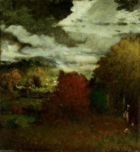 Mountain Village After A Storm — Elliott Daingerfield