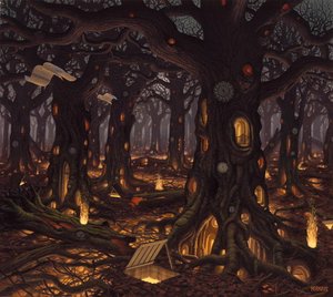 Autumn — Jacek Yerka