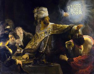 The Feast Of Belshazzar — Rembrandt Van Rijn