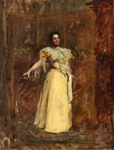 Study For The Portrait Of Miss Emily Sartain — Thomas Eakins
