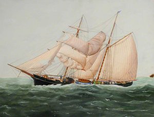 The Brigantine 'henry' Of Guernsey — John Fairbairn Fannen