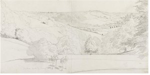 Landscape, Surrey — Daniel Maclise