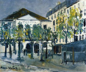 The Theatre L'atelier — Maurice Utrillo