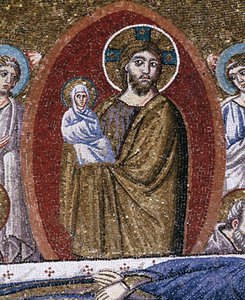 Dormition Of The Virgin (detail) — Pietro Cavallini