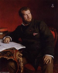 Portrait Of Jean Dagnan-bouveret — Pascal-adolphe-jean Dagnan-bouveret