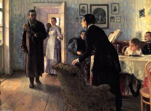 Visitatori Inattesi — Ilya Efimovič Repin