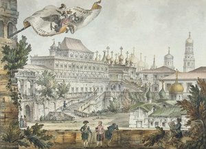 Views Of Moscow And Its Environs - Terem Palace In The Moscow Kremlin — Giacomo Quarenghi