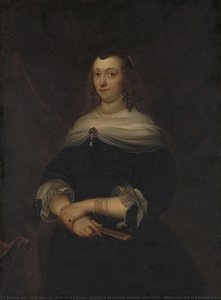 Portrait Of A Woman, Thought To Be Lucretia Boudaen (1616-1663), Wife Of Jean Ortt And Second Wife Of Christoffel Van Gangelt, Jacob Van Loo (attributed To), 1640 - 1670 — Jakob Van Loo
