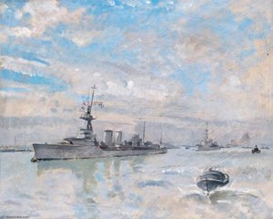 Hms 'danaë' — Philip Connard