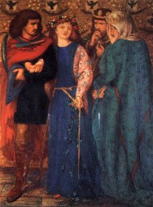 The First Madness Of Ophelia — Dante Gabriel Rossetti
