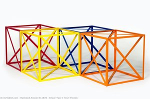 Chaar Yaar I (four Friends) — Rasheed Araeen B.1935