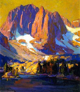 Mount Alice At Sunset — Franz Bischoff