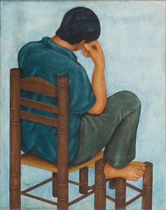 Boy Sitting On A Chair — Louay Kayyali