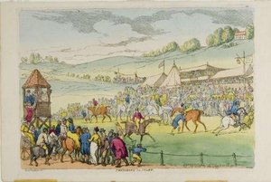 Preparing To Start — Thomas Rowlandson