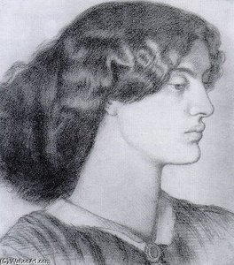 Portrait Of Jane Morris — Dante Gabriel Rossetti