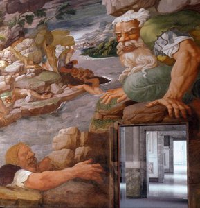 Fresco On The South Wall (detail) (10) — Giulio Romano