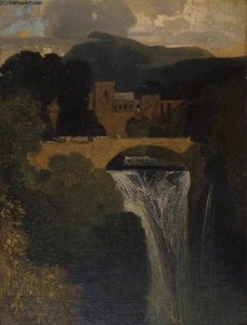 The Waterfall — John Sell Cotman
