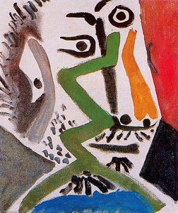 Head Of A Man 10 — Pablo Picasso
