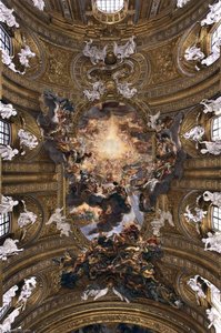 Nave Vault — Detto Baciccio Giovanni Battista Gaulli