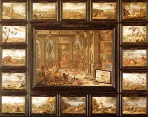 The Continent Of America — Jan Van Kessel The Elder