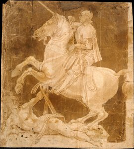 Study For The Equestrian Monument To Francesco Sforza — 안토니오 델 폴라이울로