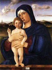 Madonna With Blessing Child — Giovanni Bellini