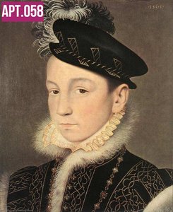 Portrait Of King Charles Ix Of France — François Clouet