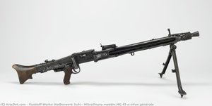 Mitrailleuse Modèle Mg 42\n\nvue Générale — Gustloff-werke Waffenwerk Suhl