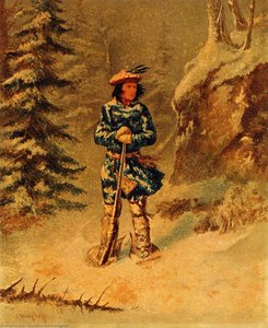 In Doubt Of Track, Iroquois'' Indian'' — Cornelius David Krieghoff