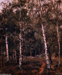 Silver Birches — Edward Wilkins Waite