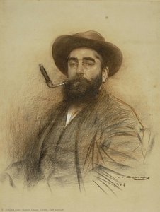 Self-portrait — Ramon Casas Carbó