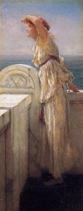 Hopeful — Lourens Alma Tadema