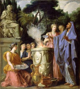 Sacrifice To Jupiter — Noel Nicolas Coypel